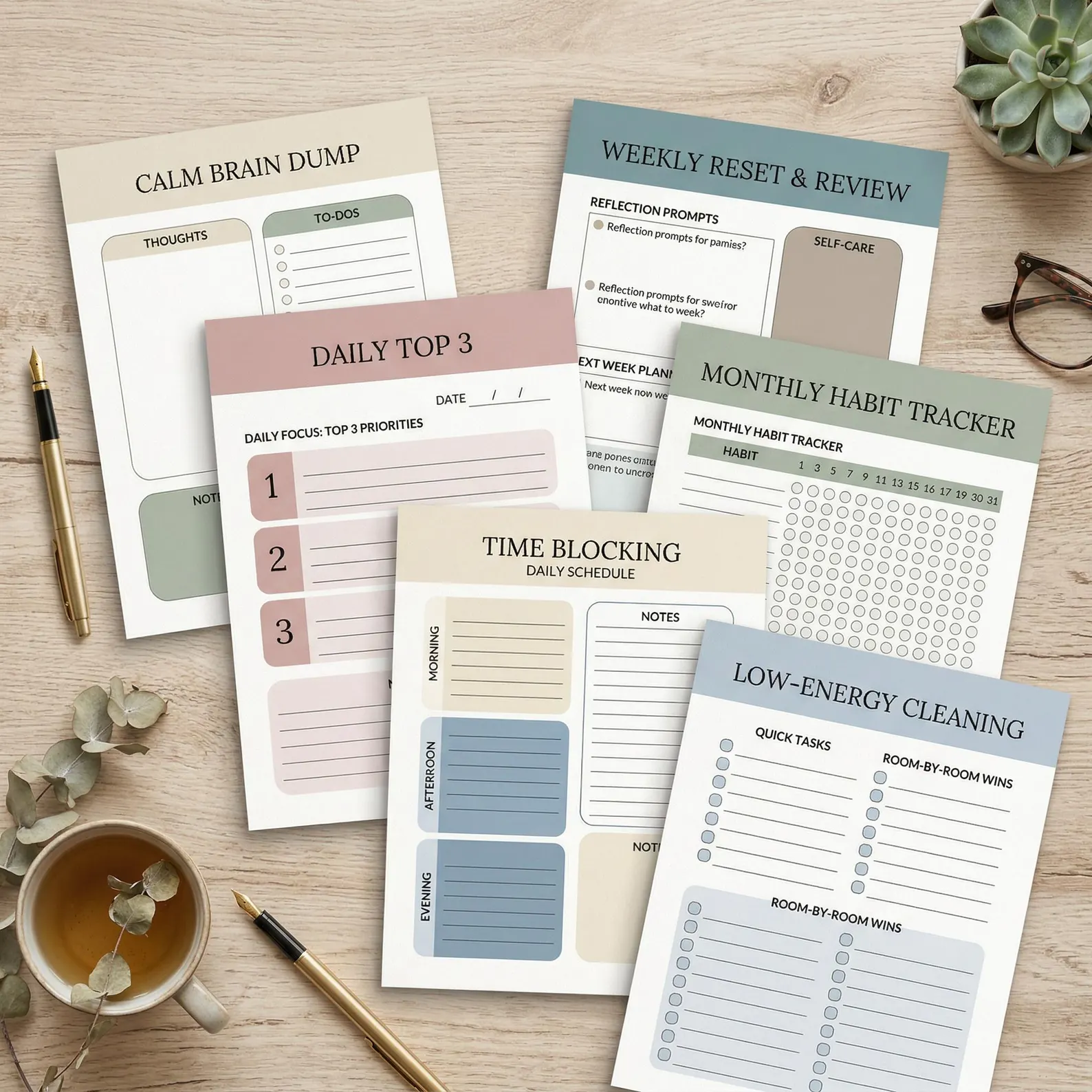 ADHD Planner Printable
